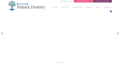 Desktop Screenshot of miltonkidsdentistry.com